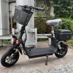 Електросамокат EVOBIKE Zen U12 800W 23Ah 48V з сидінням і корзиною