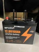 3.2 кВт + 2.56 кВт, Гібридний інвертор Anern, 24 В і Акумулятор MFUZOP 12 В 100 А — 2 шт., з BMS, комплект резервного живлення - Зображення 2