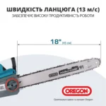 Електрична ланцюгова пила KS CS2400-18 - Зображення 4