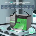 LiFePO4 12V 100Ah Акумулятор Datouboss, BMS, 1280Wh - Зображення 4