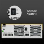 5 кВт+2.4 кВт Комплект резервного живлення Інвертор Anenji WiFi з низьким рівнем шуму + Акумулятор Dyness B4850 - Зображення 2