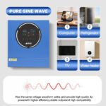 5 кВт + 5.12 кВт*г Комплект інвертор Anenji з WiFi + настінний акумулятор Daxtromn 48V/100Ah LiFePO4 для резервного живлення - Зображення 7