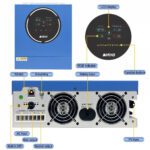 5 кВт + 10.24 кВт*г Комплект інвертор Anenji з WiFi + 2 настінних акумуляторів Daxtromn 48V/100Ah LiFePO4 для резервного живлення - Зображення 8