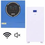 5 кВт + 5.12 кВт*г Комплект інвертор Anenji з WiFi + настінний акумулятор Daxtromn 48V/100Ah LiFePO4 для резервного живлення