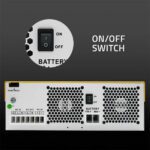 5 кВт + 2,56 кВт Комплект резервного живлення: інвертор Anenji з WiFi-модулем + акумулятор Datouboss LiFePO4 48V 50Ah - Зображення 4