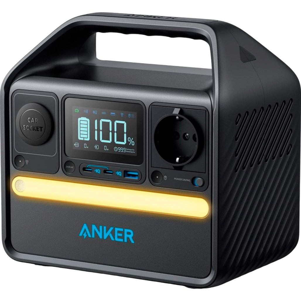 drq4jbrytbw3qf61susr6nk4kcnlp90t Зарядна станція Anker 522 PowerHouse 320Wh 300W - Зображення 1